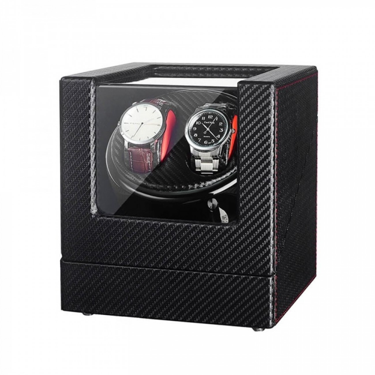 Leather on sale watch winder