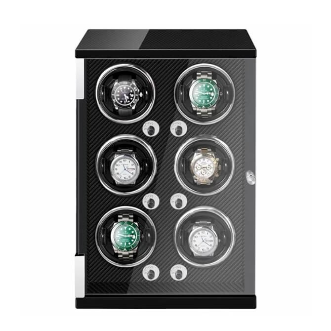 Vertical Watch Winder for Six Watches