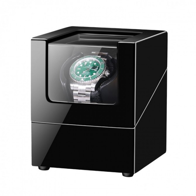 Small watch winder for single watch - Black