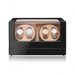Sepano Wooden Quad Watch Winder Black