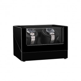 Sepano Wooden Double Watch Winders Black