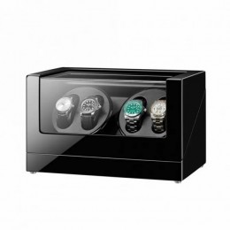 Best Sepano Wooden Quad Watch Winder Black